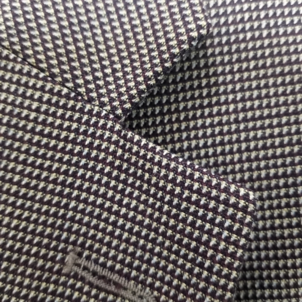 Daniel Cremieux Classic Nailhead Sport Jacket Charcoal Gray Mens 42R - Picture 3 of 15